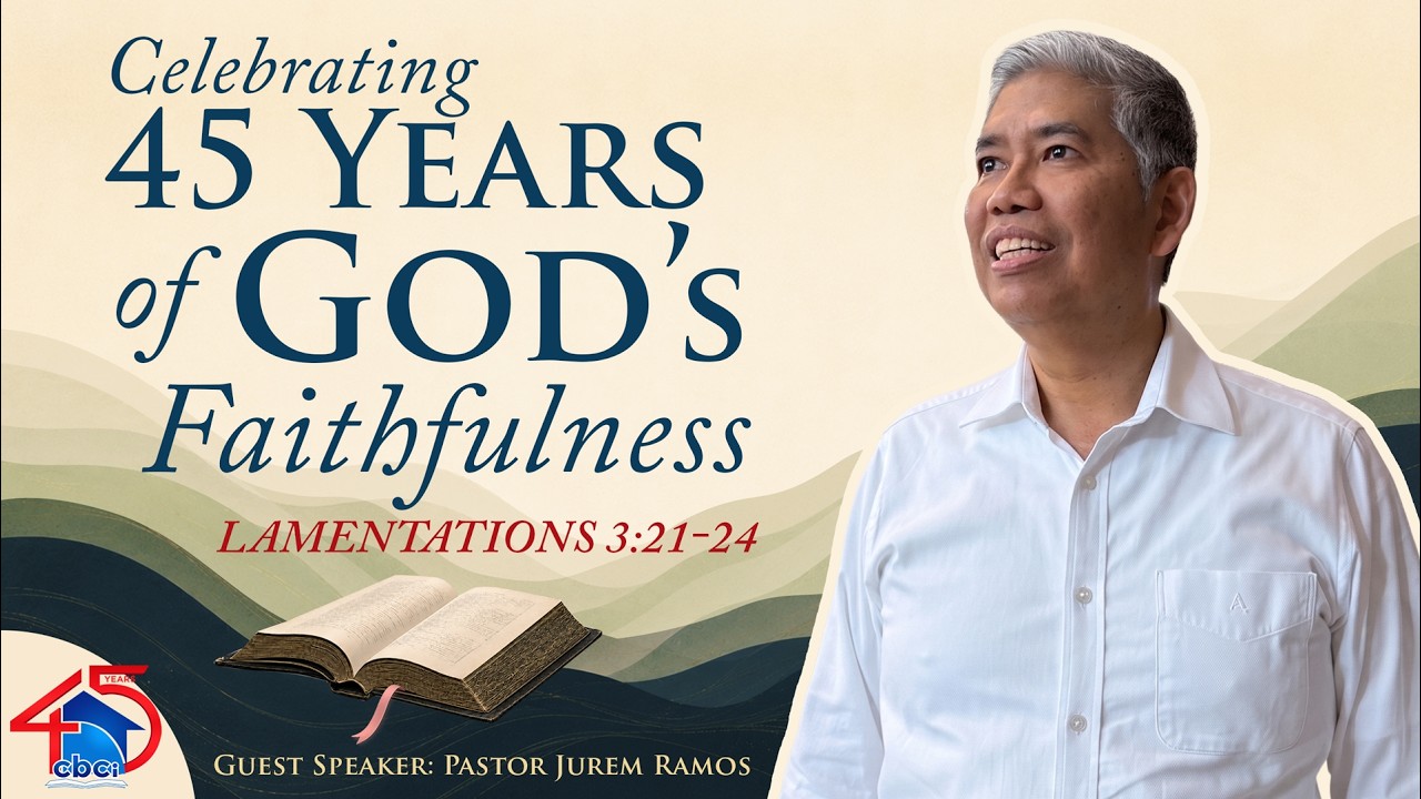Celebrating 45 Years of God's Faithfulness